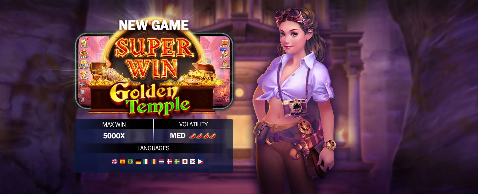 Diwata Darna Slot Game Hero Image
